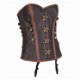 Leren steampunk korset model 25 maat small t/m 6xl - 0 - Thumbnail