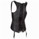 Echt leren corset model 12 waist cincher in small t/m 6xl - 1 - Thumbnail