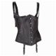 Echt leren corset model 11 waist cincher in small t/m 6xl - 0 - Thumbnail