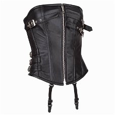 Echt leren corset model 08 in xs t/m 6xl