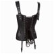 Echt leren corset model 01 zwart in xs t/m 6xl - 1 - Thumbnail