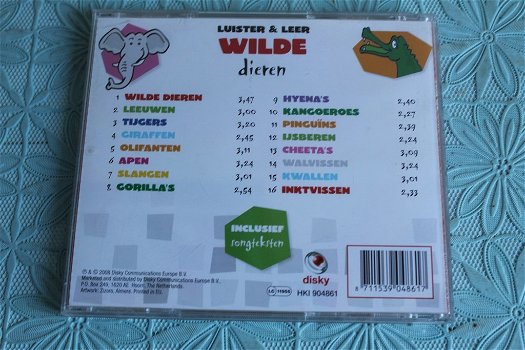 Luister & Leer Wilde dieren - 1