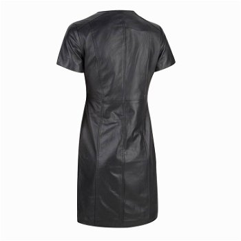 Leren fetish party jurk in small t/m 6xl - 1