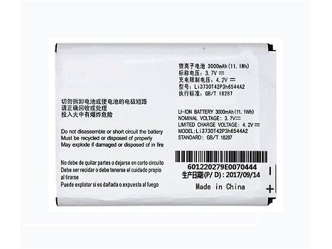 Buy ZTE LI3730T42P3H6544A2 ZTE 3.7V 3000mAh/11.1WH Battery - 0