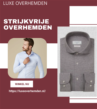 Luxe Overhemden: Stijlvolle en comfortabele strijkvrije overhemden - 0