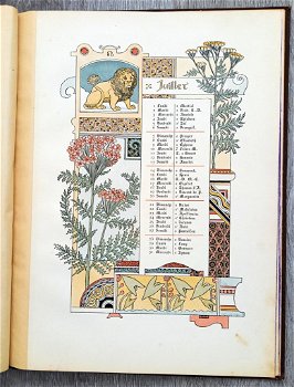 Les Douze Mois de 1889 - Eugène Grasset - Art Nouveau - 4