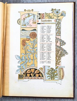 Les Douze Mois de 1889 - Eugène Grasset - Art Nouveau - 6