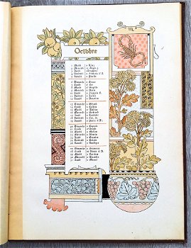 Les Douze Mois de 1889 - Eugène Grasset - Art Nouveau - 7