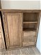 Houten highboard - bergkast - 0 - Thumbnail