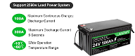 LANPWR 24V 100Ah LiFePO4 Lithium Battery - 5 - Thumbnail