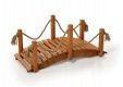 Tuin loopbrug, houten loopbrug, vijver loopbrug, houten loopbrug, decoratieve loopbrug - 0 - Thumbnail