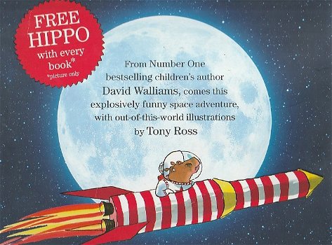 THE FIRST HIPPO ON THE MOON - David Walliams - 1