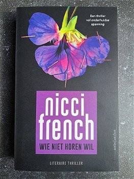 Nicci French - Wie niet horen wil - literaire thriller - 9789026361388 - 0