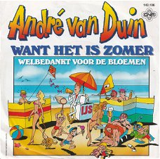 André van Duin – Want Het Is Zomer (Vinyl/Single 7 Inch)
