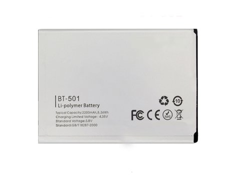 New Battery Smartphone Batteries LEAGOO 3.8V 2200mAh/8.36WH - 0
