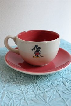 Kop en schotel Mickey Mouse - Disney - 0