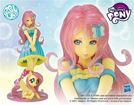 Kotobukiya Bishoujo My Little Pony PVC Statue Fluttershy Glitter - 6