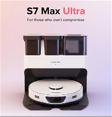 Roborock S7 Max Ultra Robot Vacuum Cleaner,