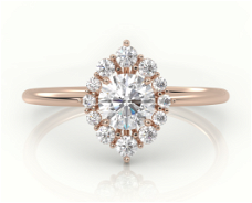 White Gold Diamond Rings - Precious Jewels