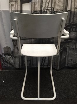 GISPEN DE WIT TUBAX buisframe stoel VINTAGE 50s - 4