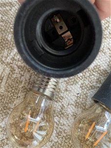 HORNBACH Multiple Pendel lamp Zwart 5x (NEUW)