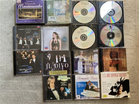 Pakket muziek CDs Klassiek en Opera (Il Divo Janine Jansen - 1