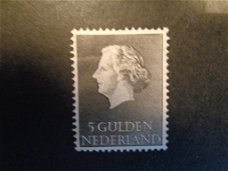 1955 Nederland kon. Juliana 5 gulden ongebruikt - nvph 639