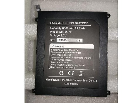 Buy OTHER EMP2920 OTHER 3.7V 8000mAh/29.6Wh Battery - 0