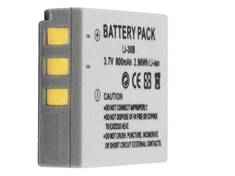 Buy OLYMPUS LI-30B OLYMPUS 3.7V 800mAh/2.96WH Battery - 0
