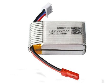 7.6V 700mAh RC Drone Batteries for YANER 802439 - 0