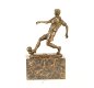 voetbal , brons beeld - 3 - Thumbnail