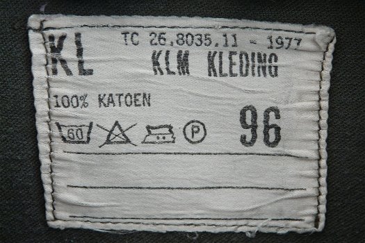 Jas, Gevechts, Uniform, M67, Koninklijke Landmacht, maat: 96, 1977.(Nr.1) - 3