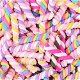 Polymeer (fimo) staafjes - marshmallow diverse kleuren - 2 - Thumbnail