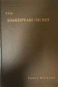 The Shakespeare-secret, Edwin Bormann