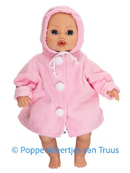 Baby Annabell 43 cm Jasje roze/fleece - 0