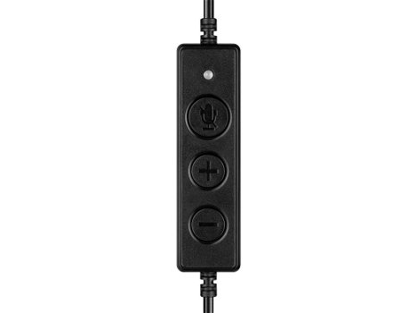 USB+RJ9/11 Headset Pro Stereo uitstekende kwaliteit voor thuiskantoor, werkplek of studie - 1