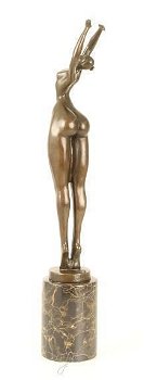 bronzen beeld ,pikant - 2