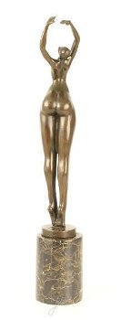 bronzen beeld ,pikant - 3