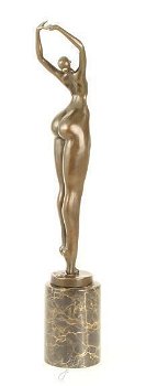 bronzen beeld ,pikant - 4