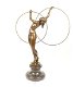 bronzen sculptuur , naakte danseres - 1 - Thumbnail