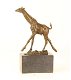giraffe , brons - 3 - Thumbnail