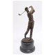 brons beeld van een golfer,golf - 0 - Thumbnail