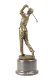 brons beeld van een golfer,golf - 4 - Thumbnail