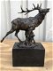 Een brons beeld hert , hert - 1 - Thumbnail