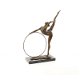 brons beeld , danser, turnen - 0 - Thumbnail
