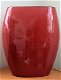 Grote ovale vaas - rood circa 38 cm hoog - 0 - Thumbnail