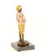 brons beeld , jongen, brons - 5 - Thumbnail