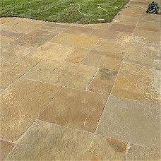 terrastegels Castle Stone Beige groot wildverband