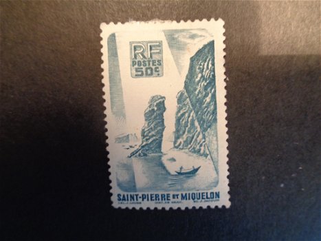 1947 Saint-Pierre et Miquelon RF 50c MH - Yvert 328 - 0