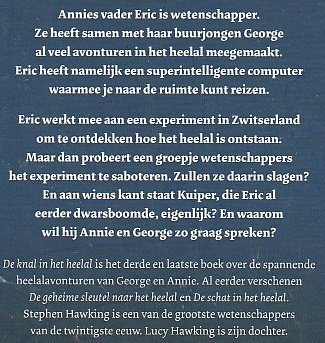 DE KNAL IN HET HEELAL - Lucy & Stephen Hawking - 1